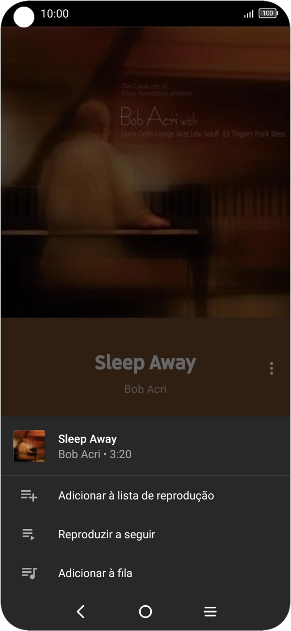 Prima Adicionar à lista de reprodução.