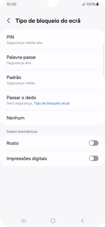 Prima Impressões digitais.