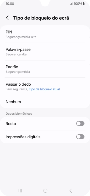 Prima Impressões digitais.