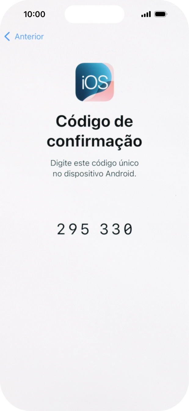 Siga as indicações no ecrã e na app 