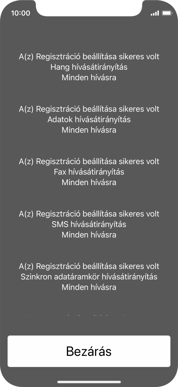 Válaszd a Bezárás lehetőséget.