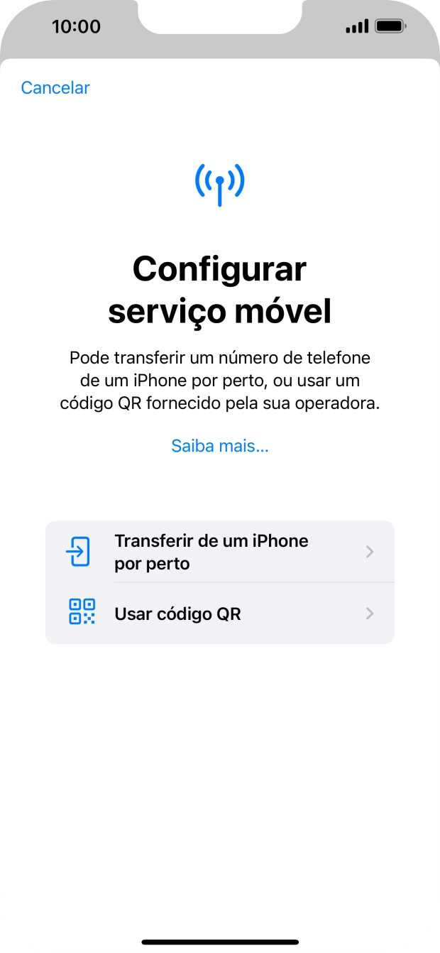 Prima Usar código QR.