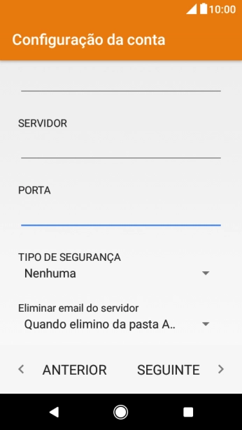 Prima a lista suspensa sob 