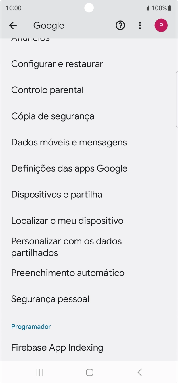 Prima Localizar o meu dispositivo.