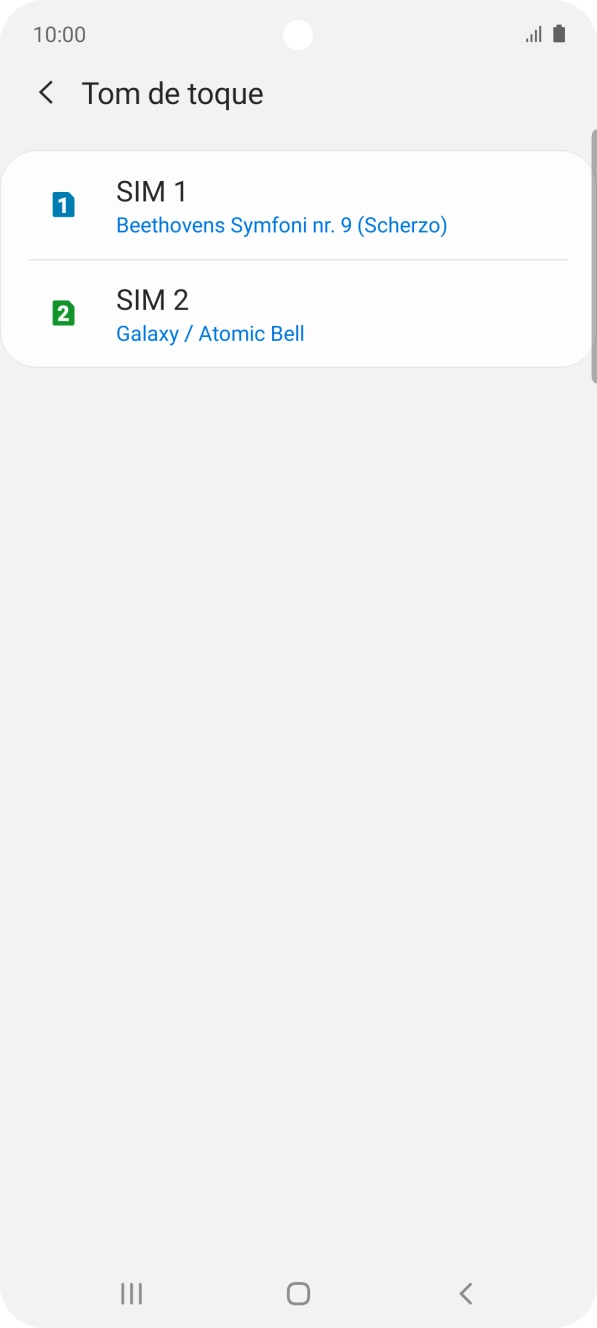 Prima a tecla de início para terminar e voltar ao ecrã inicial.