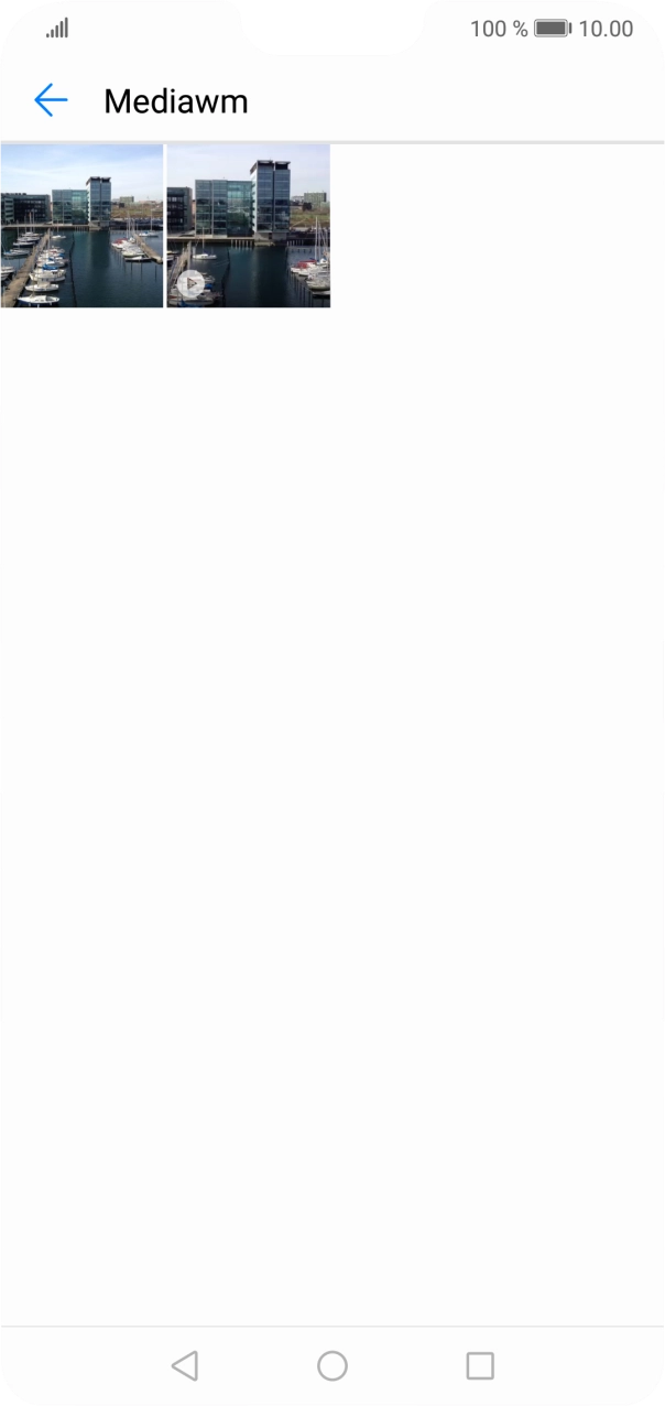 Prima durante um momento uma imagem ou um clipe de vídeo.