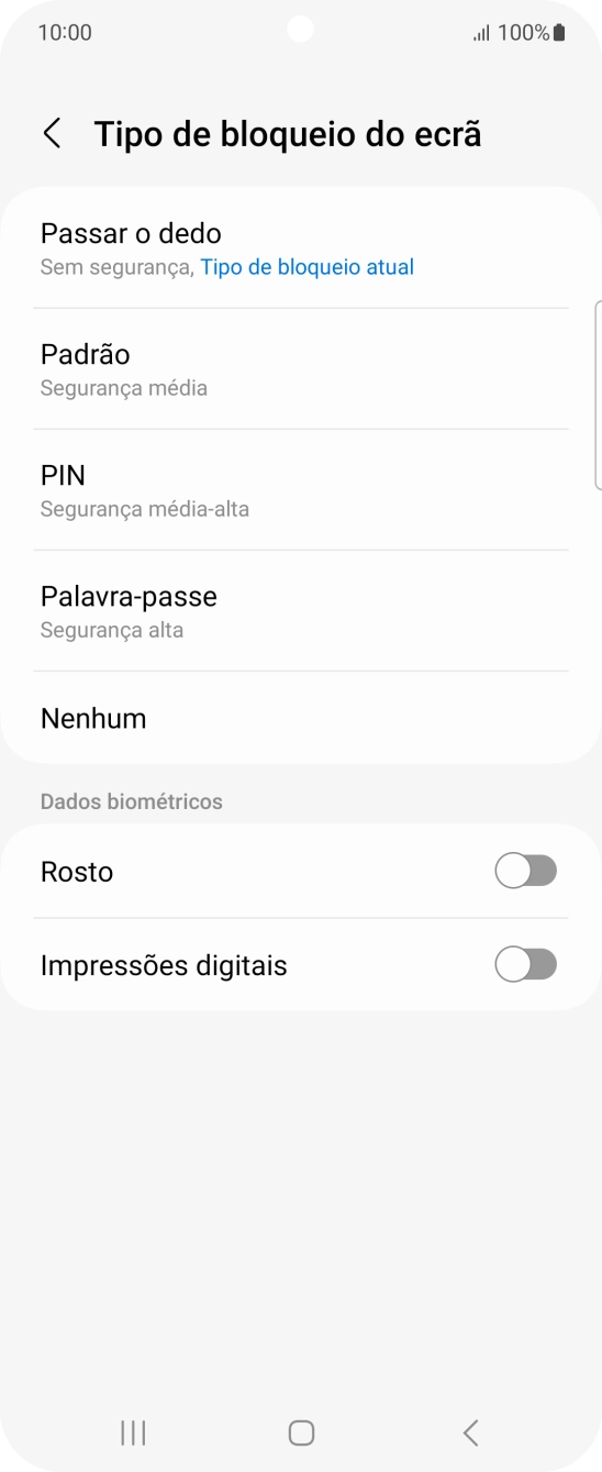Prima Impressões digitais.