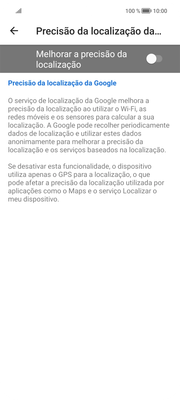 Se premir o indicador junto a 