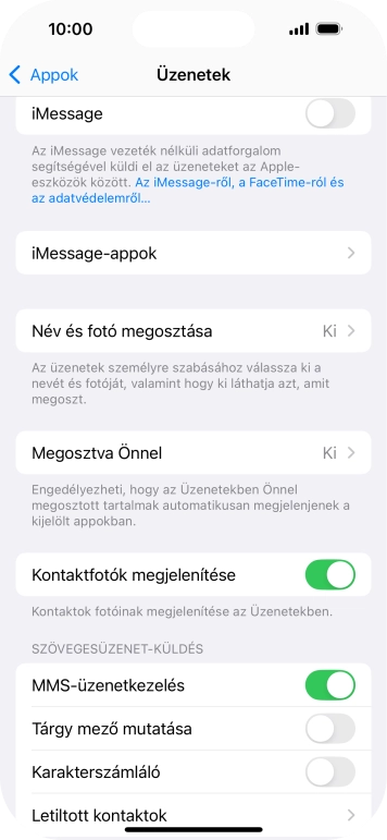 Húzd az ujjad felfelé a kijelző aljáról, hogy visszatérj a kezdőképernyőhöz.