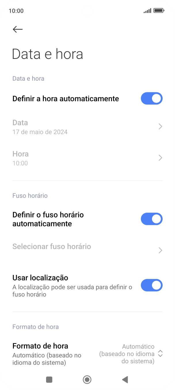 Prima a tecla de início para terminar e voltar ao ecrã inicial.