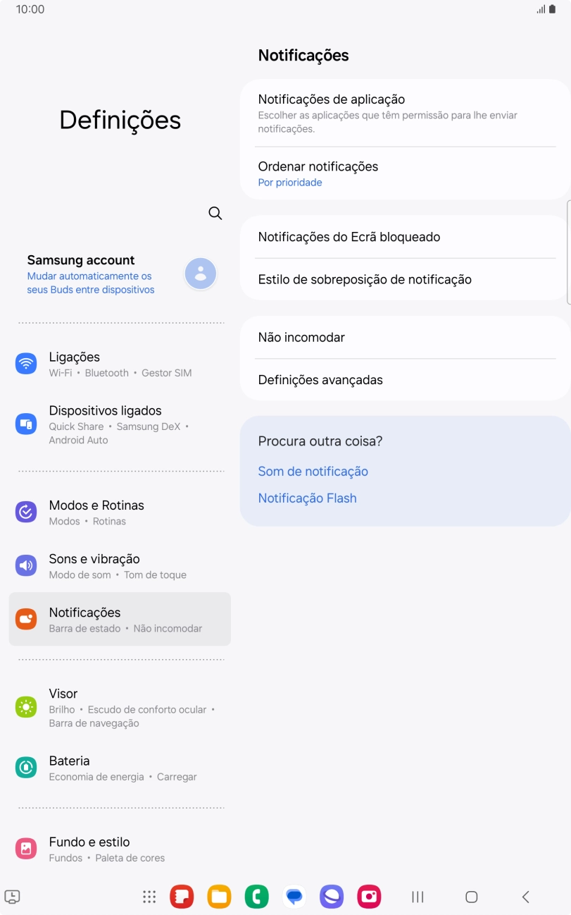 Prima Notificações de aplicação.
