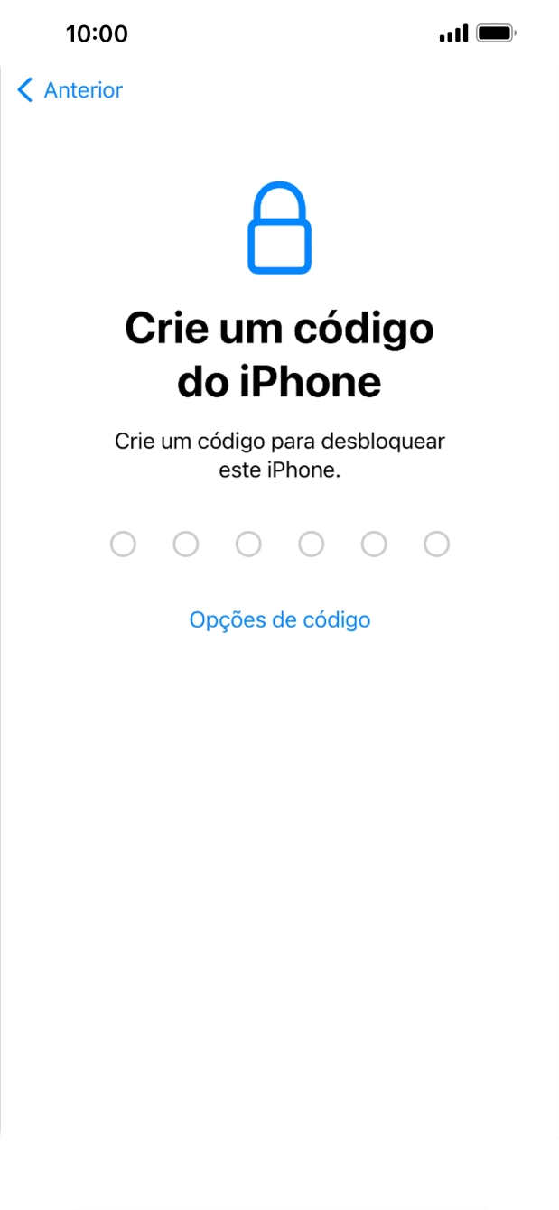 Prima Opções de código.