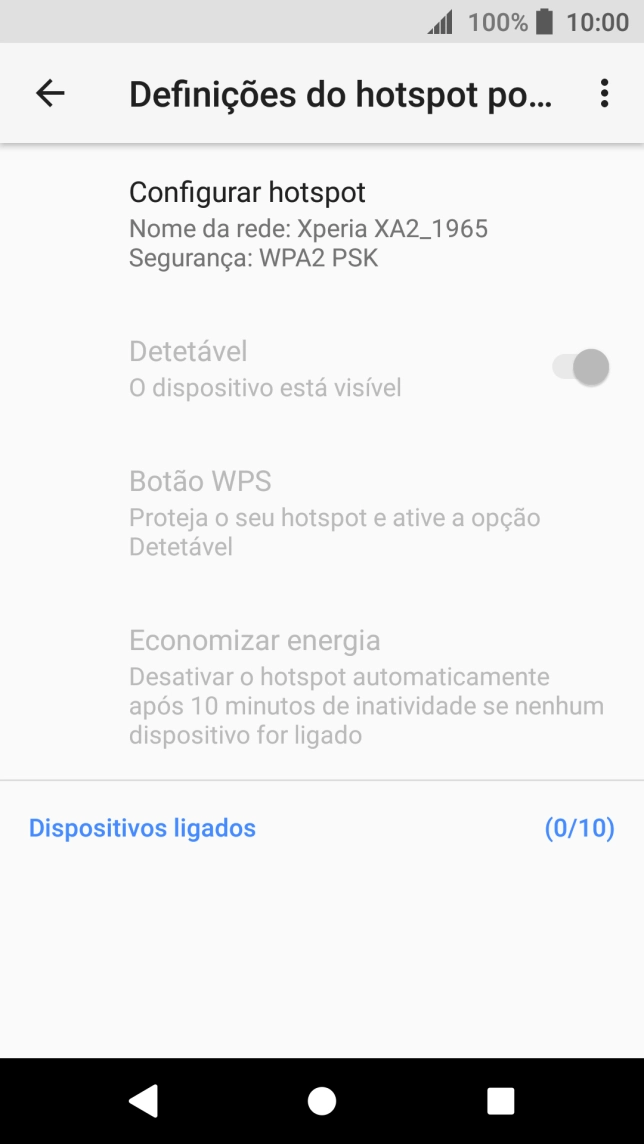 Prima Configurar hotspot.