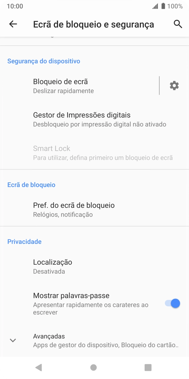 Prima Gestor de Impressões digitais.