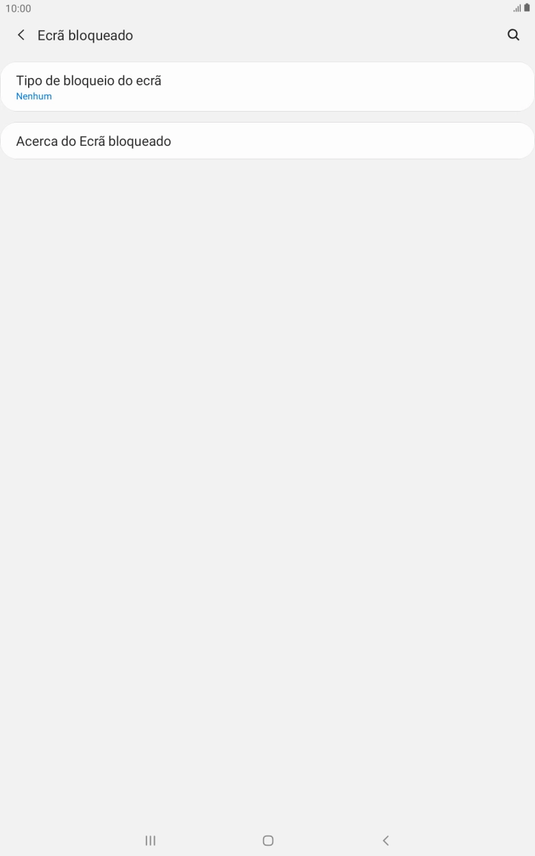 Prima a tecla de início para terminar e voltar ao ecrã inicial.