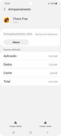 Prima Limpar cache.