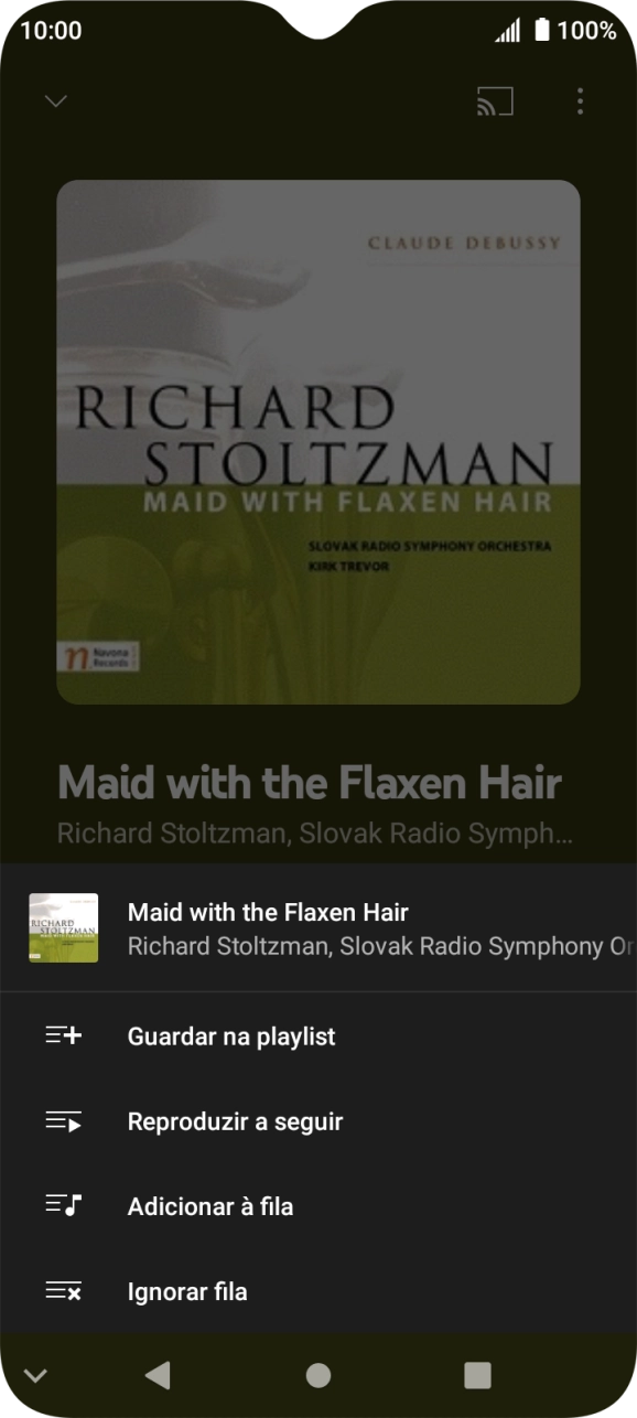 Prima Guardar na playlist.