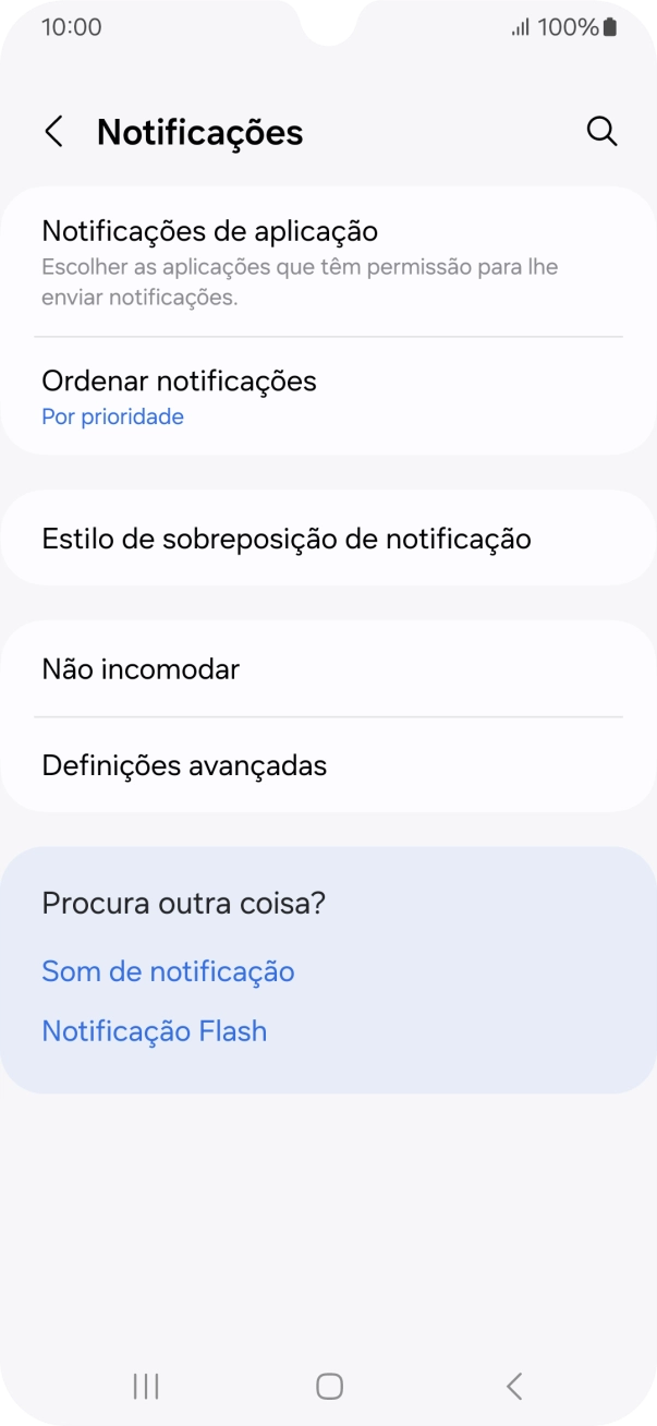 Prima Notificações de aplicação.