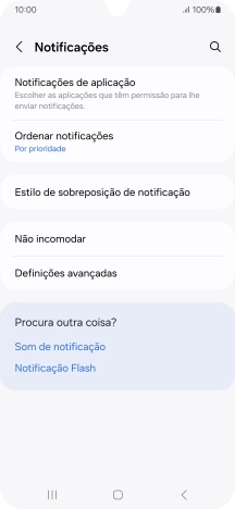 Prima Notificações de aplicação.