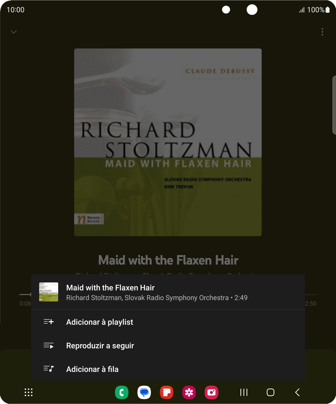 Prima Adicionar à playlist.