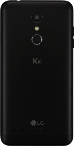 Imagen 2: Vista posterior del LG K10 (2018) - Black