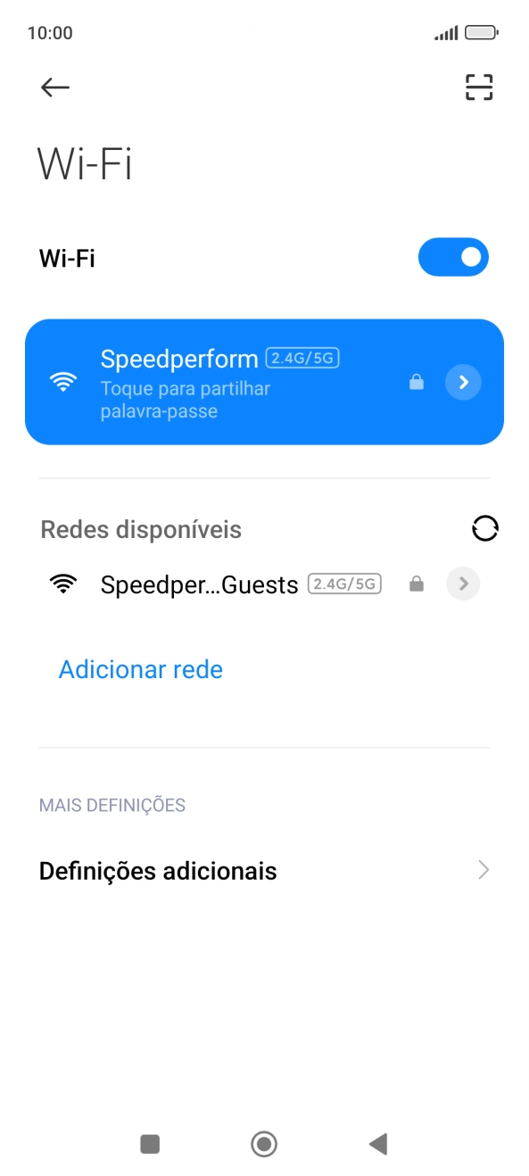 Prima a tecla de início para terminar e voltar ao ecrã inicial.