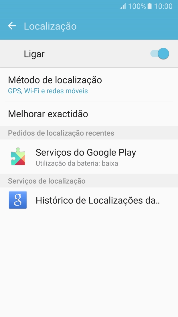 Prima Método de localização.