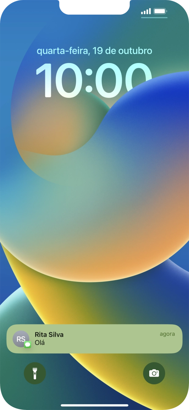 Prima a notificação pretendida e siga as indicações no ecrã para utilizar a função escolhida.