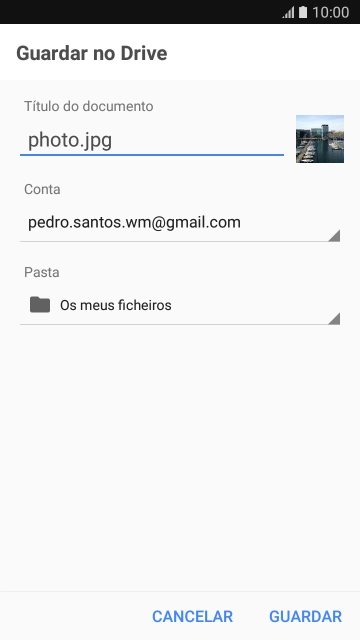 Prima GUARDAR.