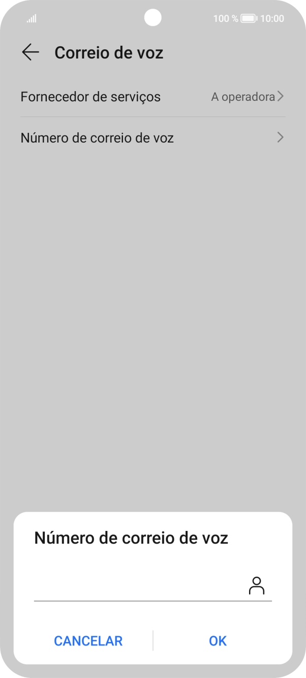 Introduza 123 e prima OK.