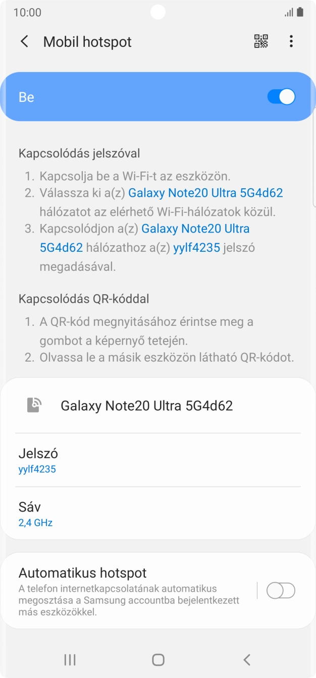 A befejezéshez, és ahhoz, hogy visszatérhess a főképernyőhöz, nyomd meg a főgombot.