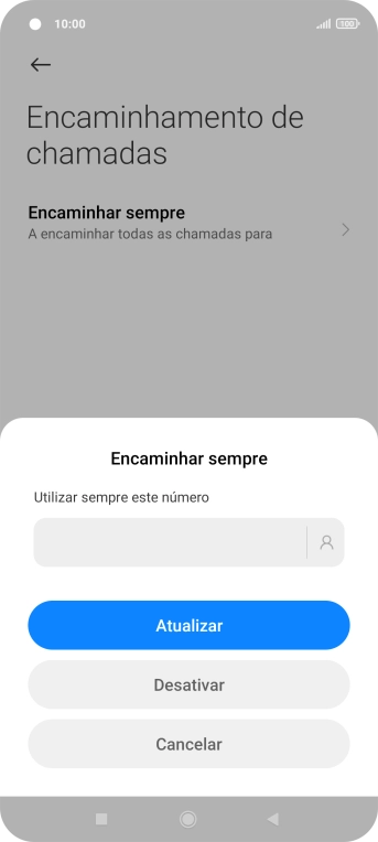 Prima Desativar.