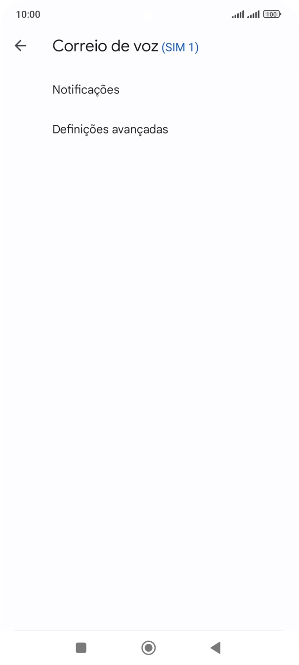 Prima Definições avançadas.