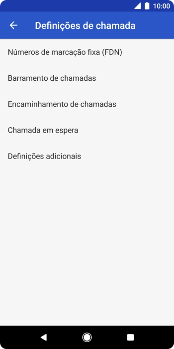 Prima Encaminhamento de chamadas.