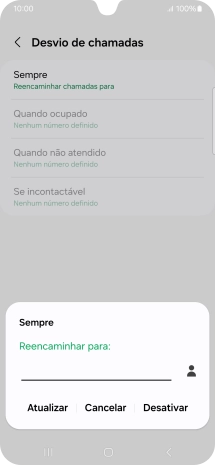 Prima Desativar.