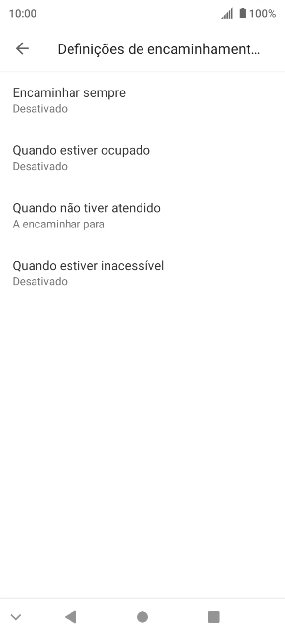 Prima a tecla de início para terminar e voltar ao ecrã inicial.