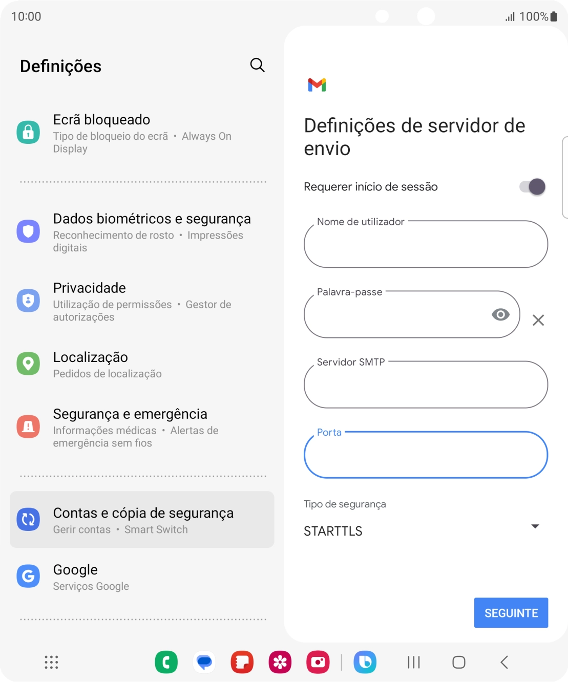 Prima a lista suspensa sob 
