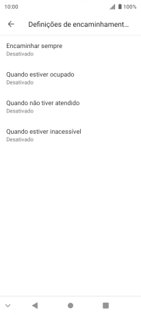 Prima a tecla de início para terminar e voltar ao ecrã inicial.