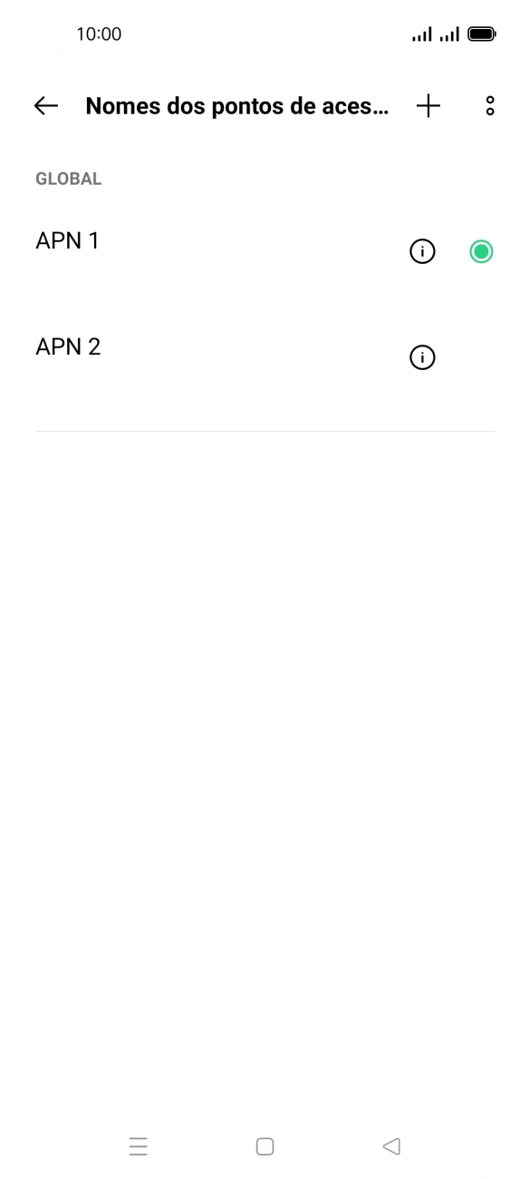 Prima a tecla de início para terminar e voltar ao ecrã inicial.