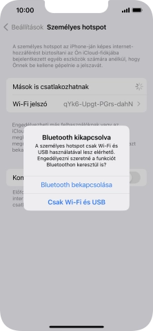 Amennyiben ki van kapcsolva a Wi-Fi, válaszd a Csak Wi-Fi és USB lehetőséget.
