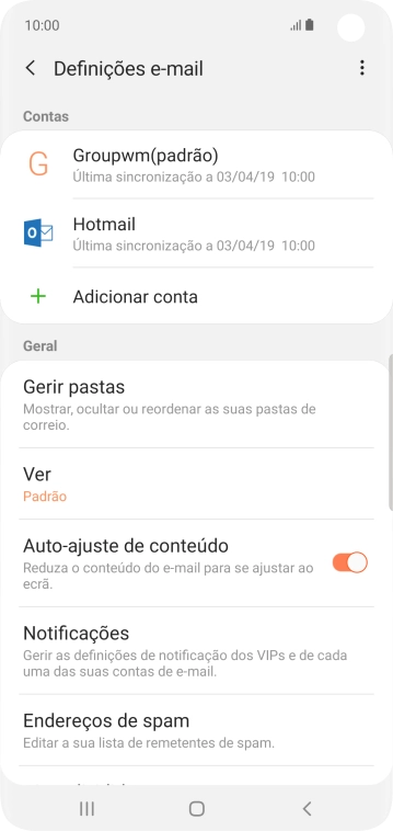 Prima Notificações.