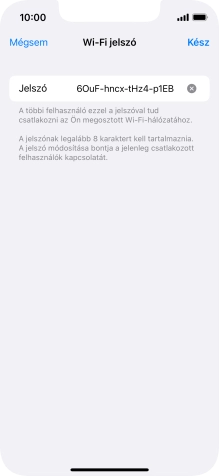 Válaszd a Kész lehetőséget.