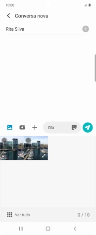 Prima Ver tudo e vá até à pasta pretendida.