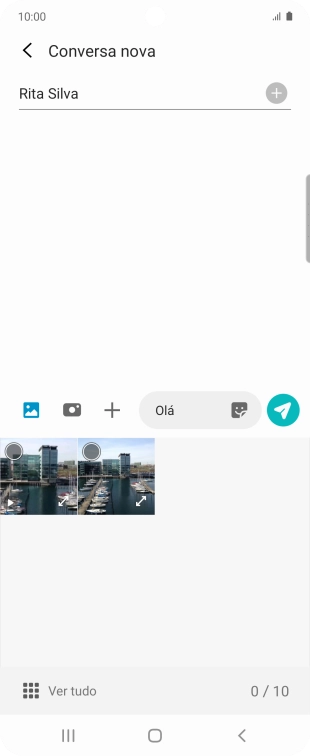 Prima Ver tudo e vá até à pasta pretendida.