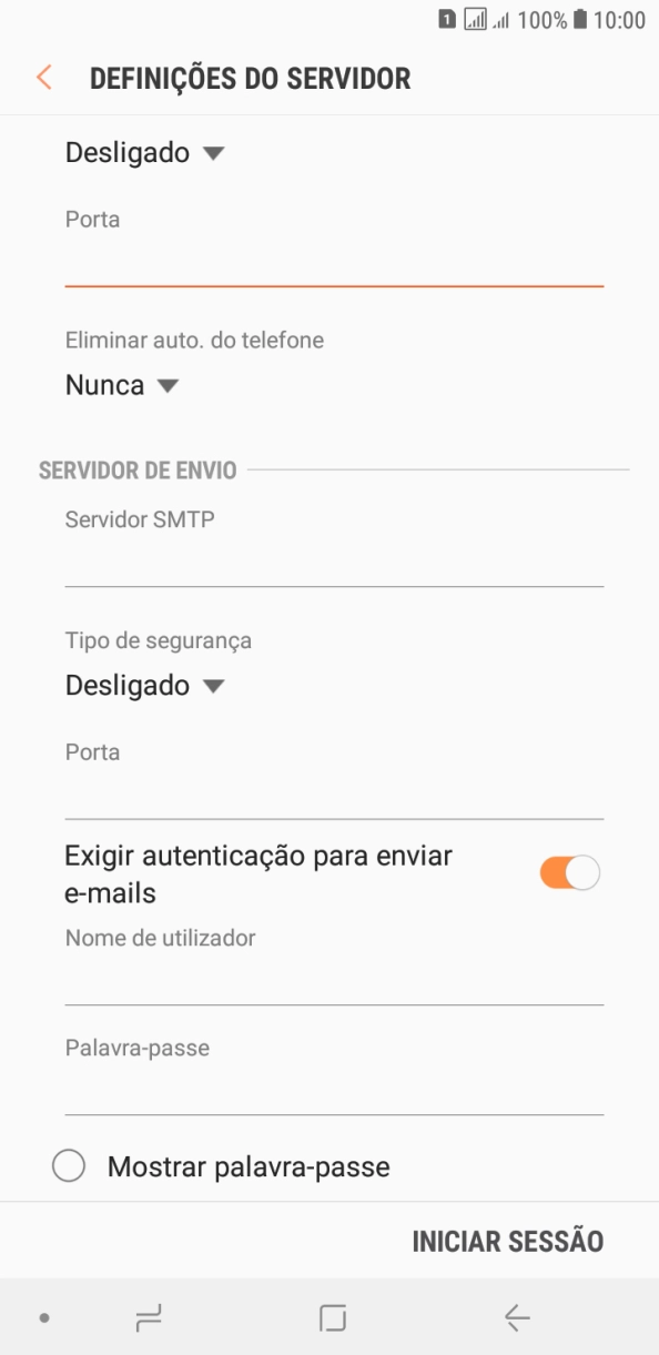 Prima a lista suspensa sob 