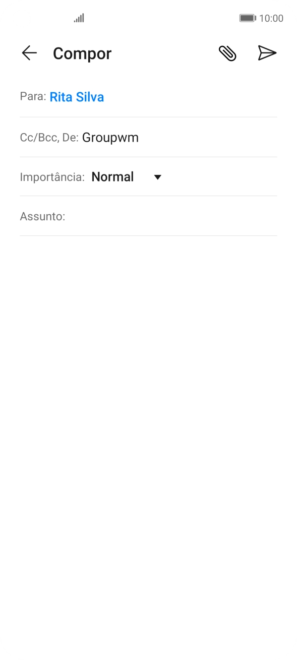 Prima o campo junto a 