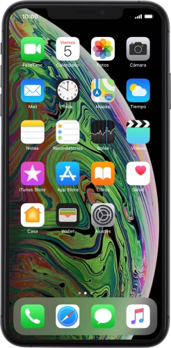 Imagen 1: Vista frontal del Apple iPhone Xs Max - Black