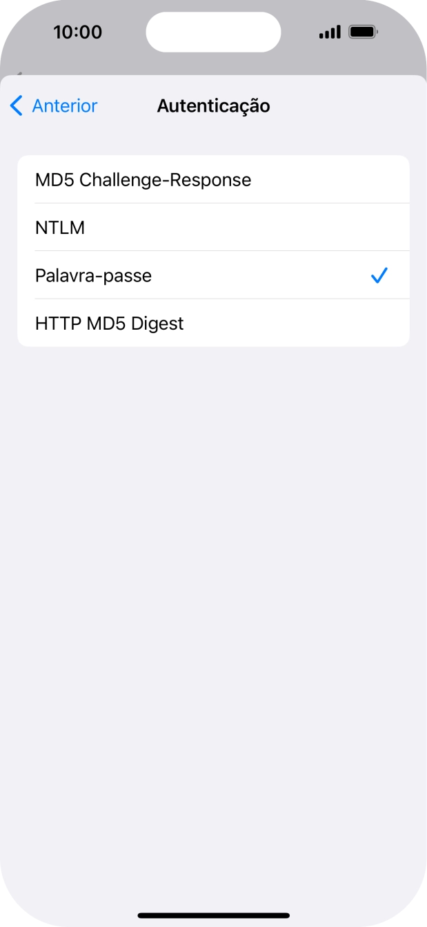 Prima Palavra-passe.