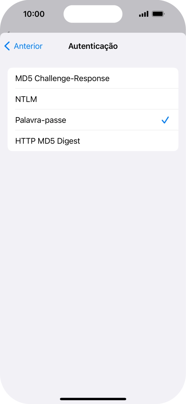 Prima Palavra-passe.