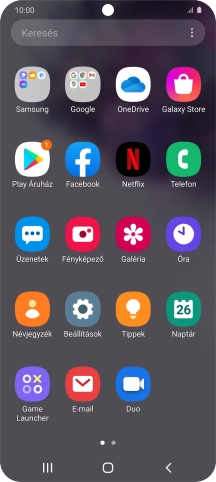 Válaszd a Play Áruház lehetőséget.